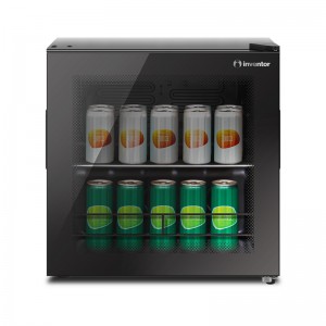 Ψυγείο Mini Bar Στατικό Inventor BC-44BE 44lt Μαύρο Οικιακές Συσκευές