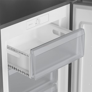 Καταψύκτης Κάθετος Inventor KFH-169MLF 169lt Σκούρο Γκρι 