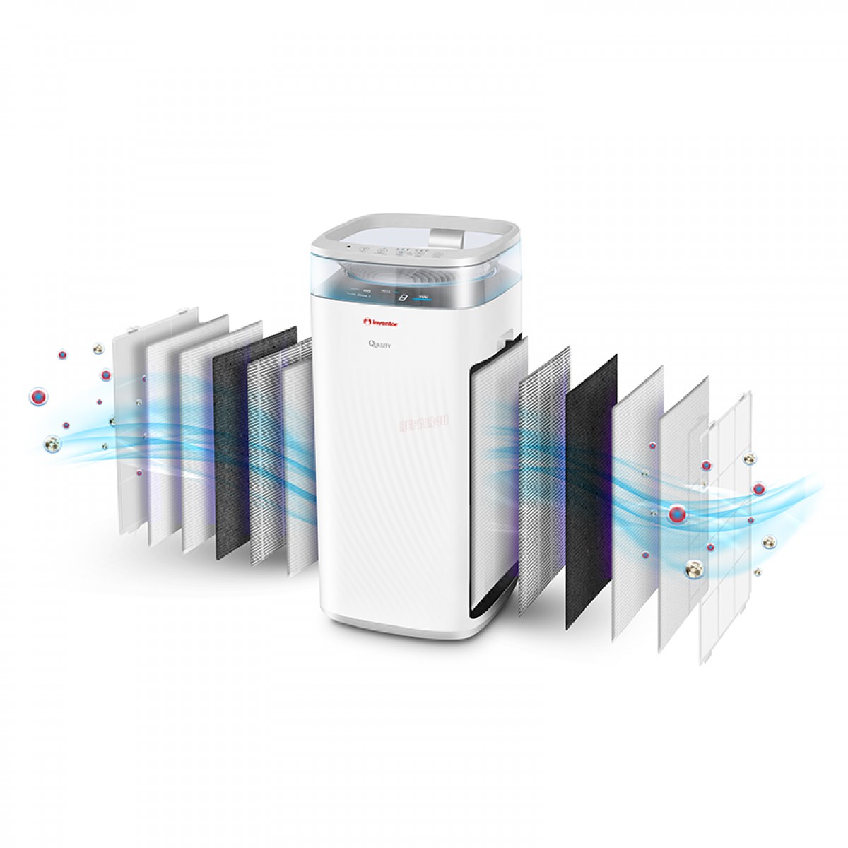 Καθαριστής Αέρα Inventor QUALITY QLT-500 Λευκός  