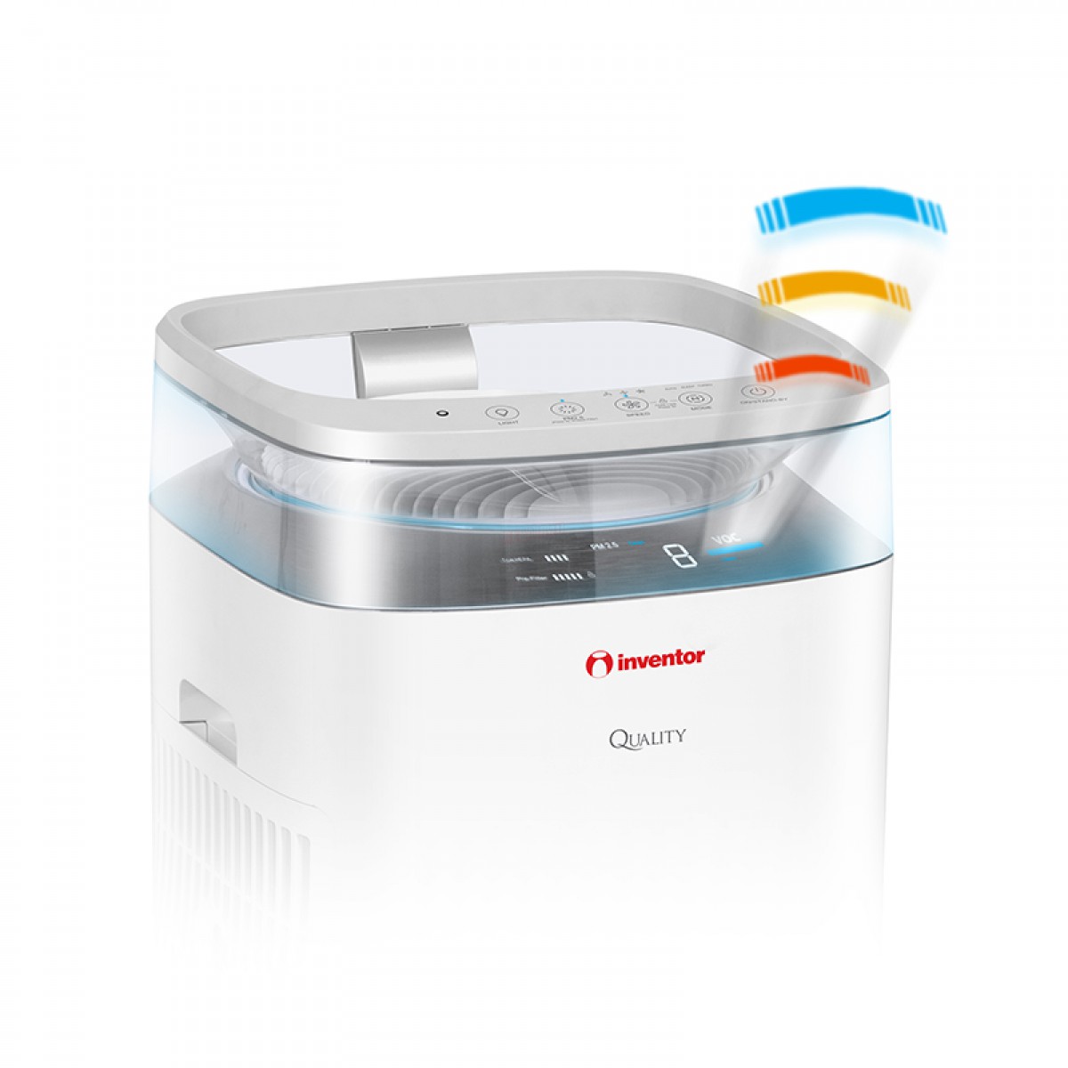 Καθαριστής Αέρα Inventor QUALITY QLT-500 Λευκός  