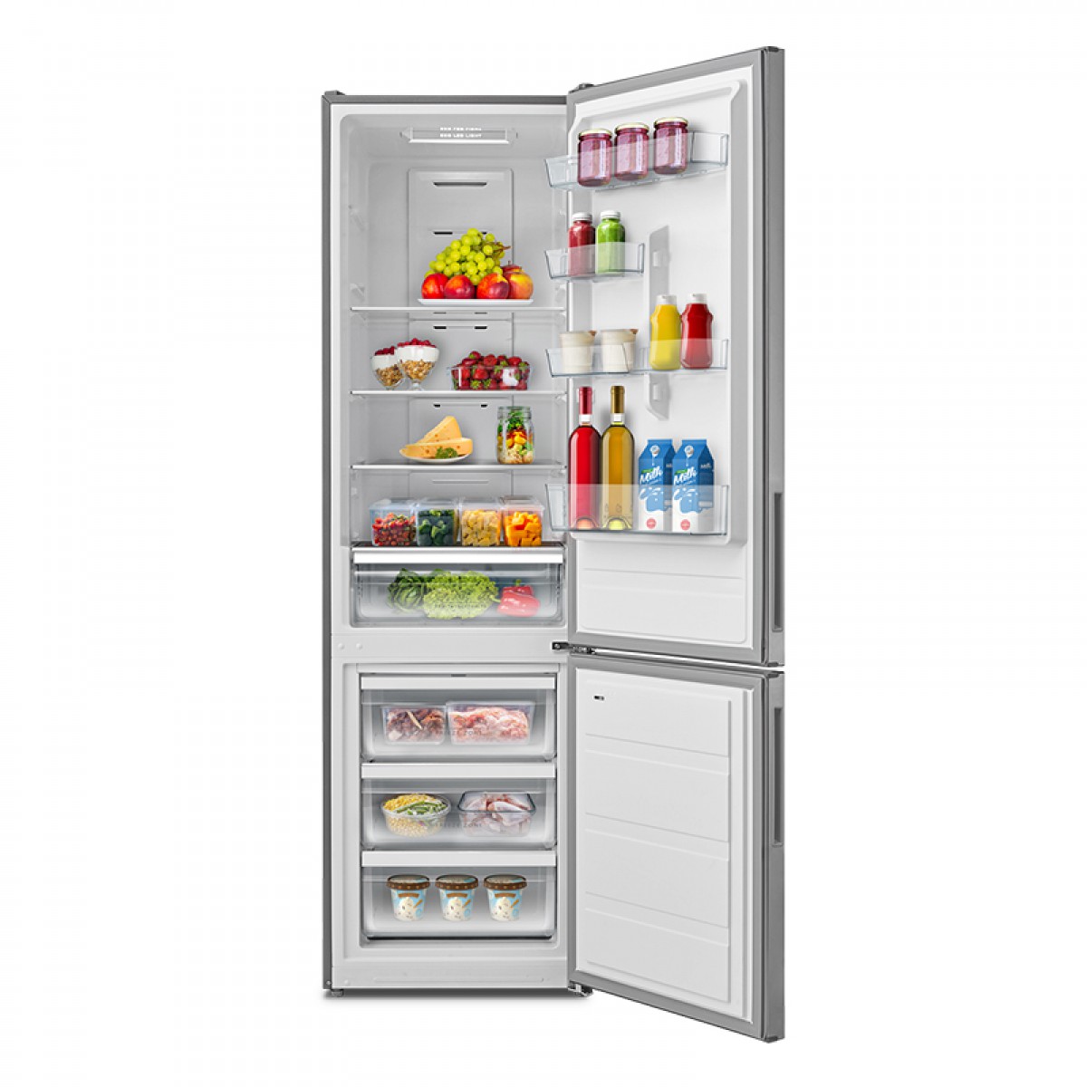 Ψυγειοκαταψύκτης Total No Frost Inventor PSM20060IN 330lt Inox Οικιακές Συσκευές