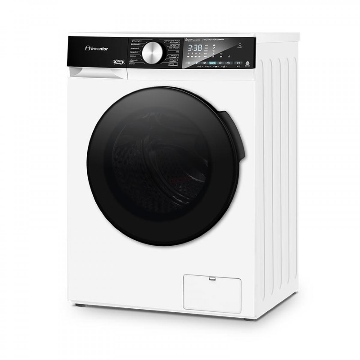 Πλυντήριο - Στεγνωτήριο Ρούχων Inventor GLXW10D7215 10kg/7kg Λευκό  