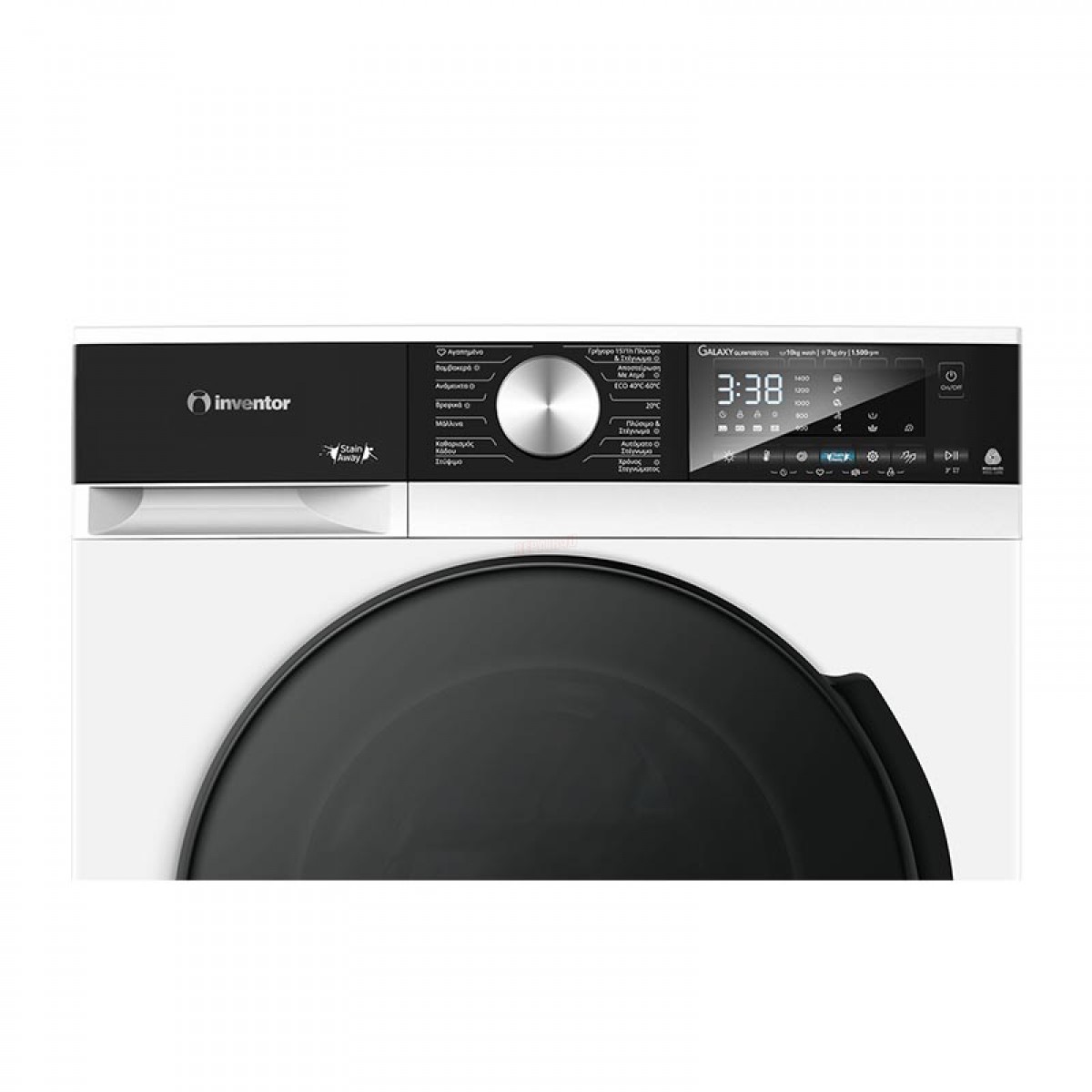 Πλυντήριο - Στεγνωτήριο Ρούχων Inventor GLXW10D7215 10kg/7kg Λευκό  