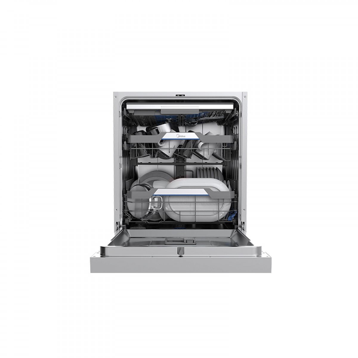 Πλυντήριο Πιάτων Midea MDWEF1433DSS-W Ελεύθερο 60cm Inox    Οικιακές Συσκευές
