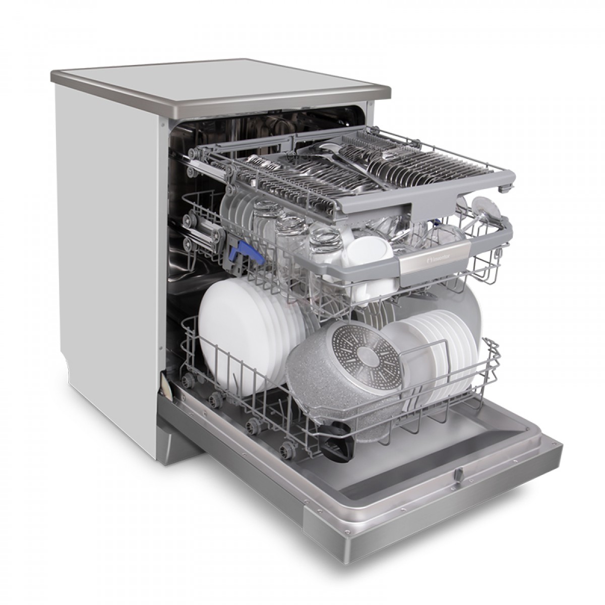 Πλυντήριο Πιάτων Inventor CLP-60147Ι Ελεύθερο 60cm Inox Οικιακές Συσκευές