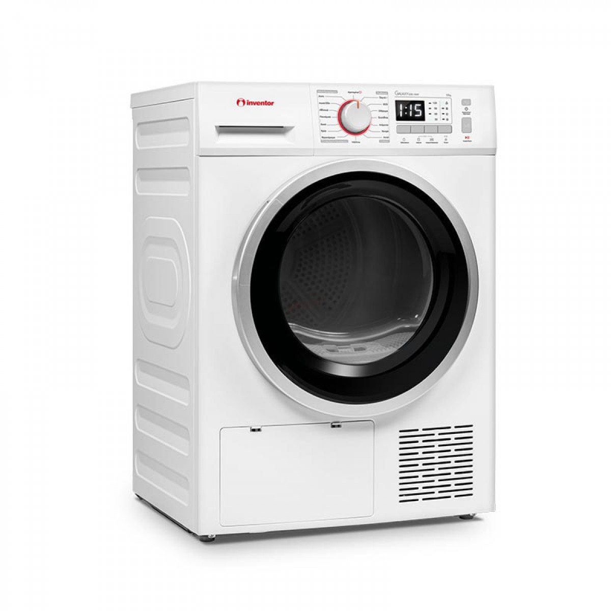 Στεγνωτήριο Ρούχων Inventor GXD-10HP με Αντλία Θερμότητας 10kg Λευκό  Οικιακές Συσκευές