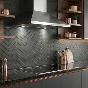 Απορροφητήρας Καμινάδα Davoline Airtechno Plus II IX 90cm Inox Οικιακές Συσκευές