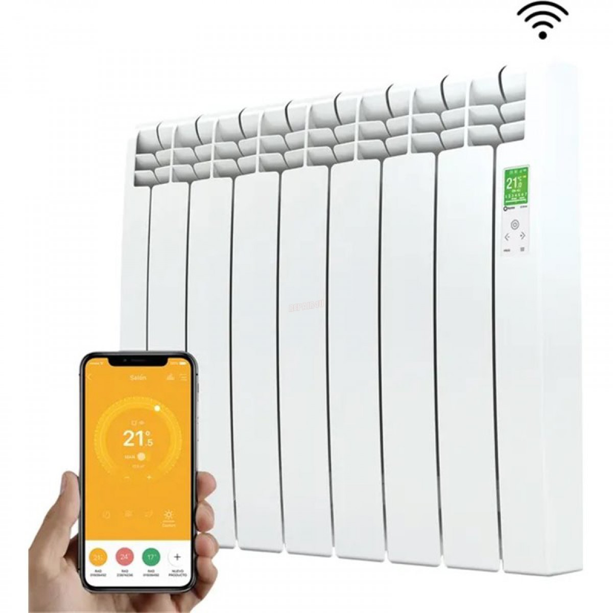 Ηλεκτρικό Καλοριφέρ Rointe DNW0770RAD D Series με WiFi 770W Λευκό Μικροσυσκευές