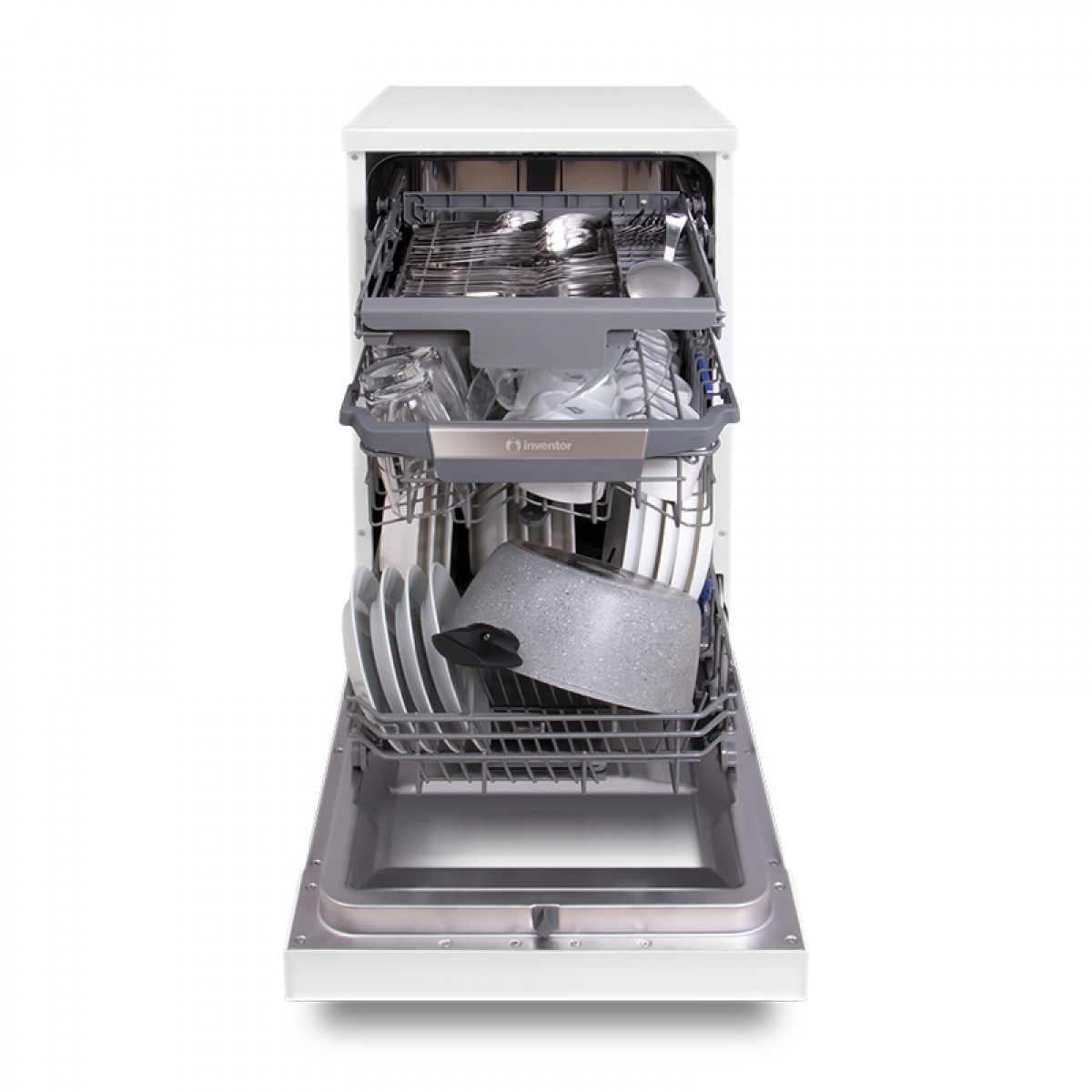 Πλυντήριο Πιάτων Inventor CLP-45106W Ελεύθερο 45cm Λευκό  Οικιακές Συσκευές