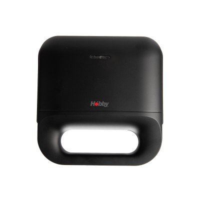 Τοστιέρα Hobby HSM-40451 2 Θέσεων Αντικολλητικές Πλάκες 750W Μαύρη