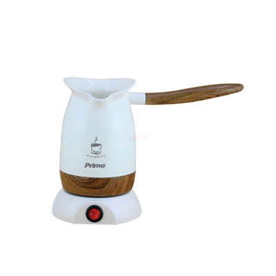 Μπρίκι Καφέ Ηλεκτρικό Primo PRCP-40380 800W Λευκό / Wooden 