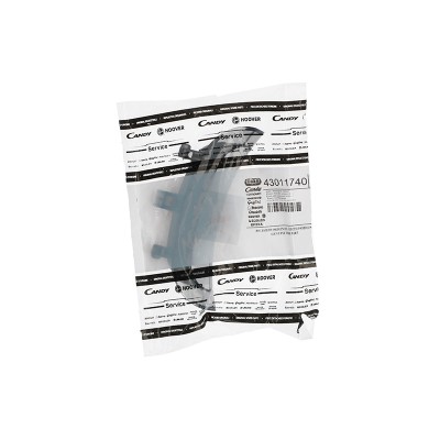 Κλείστρο Πόρτας Πλυντηρίου Ρούχων Candy 43011740 Γκρι Διάφανο Original