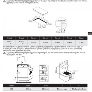 Εντοιχιζόμενη Επαγωγική Εστία Domino Midea MIH350D157K0 Μαύρη Οικιακές Συσκευές
