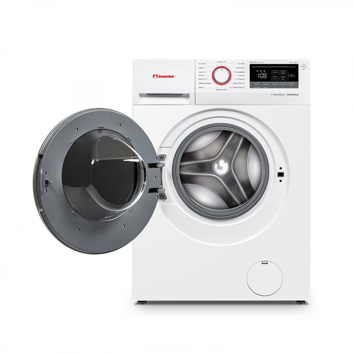 Πλυντήριο Ρούχων Inventor GA0814W 8kg Λευκό  Οικιακές Συσκευές