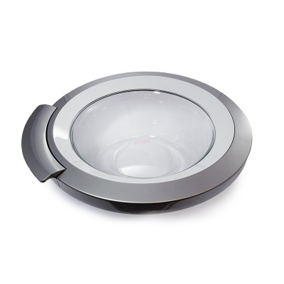 Πόρτα Πλυντηρίου Κομπλέ Bosch - Siemens - Pitsos 704287 Ασημί Original