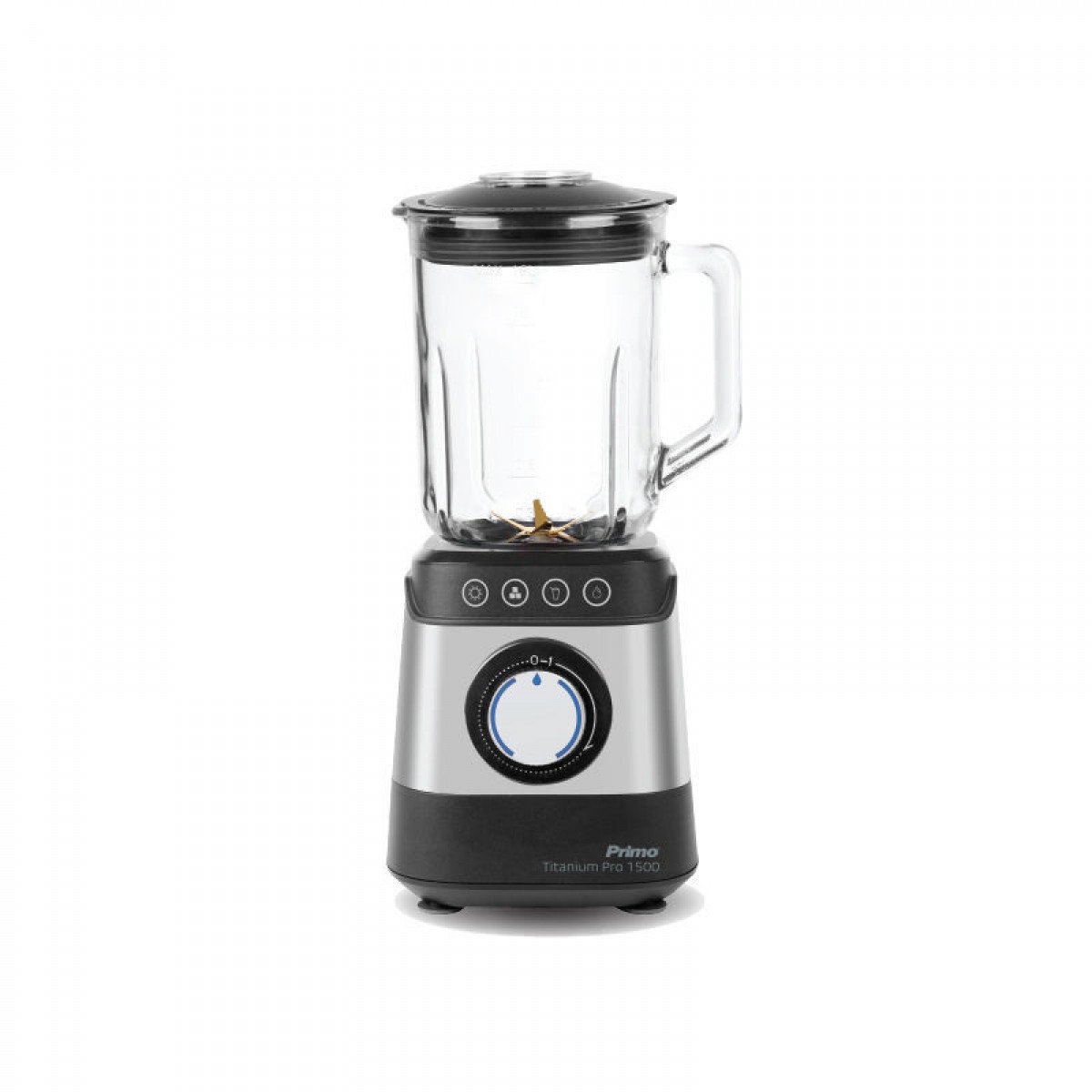 Μπλέντερ PRBL-40502 Primo 1500W 1.8L Titanium Pro 1500 Μαύρο/Inox Μικροσυσκευές
