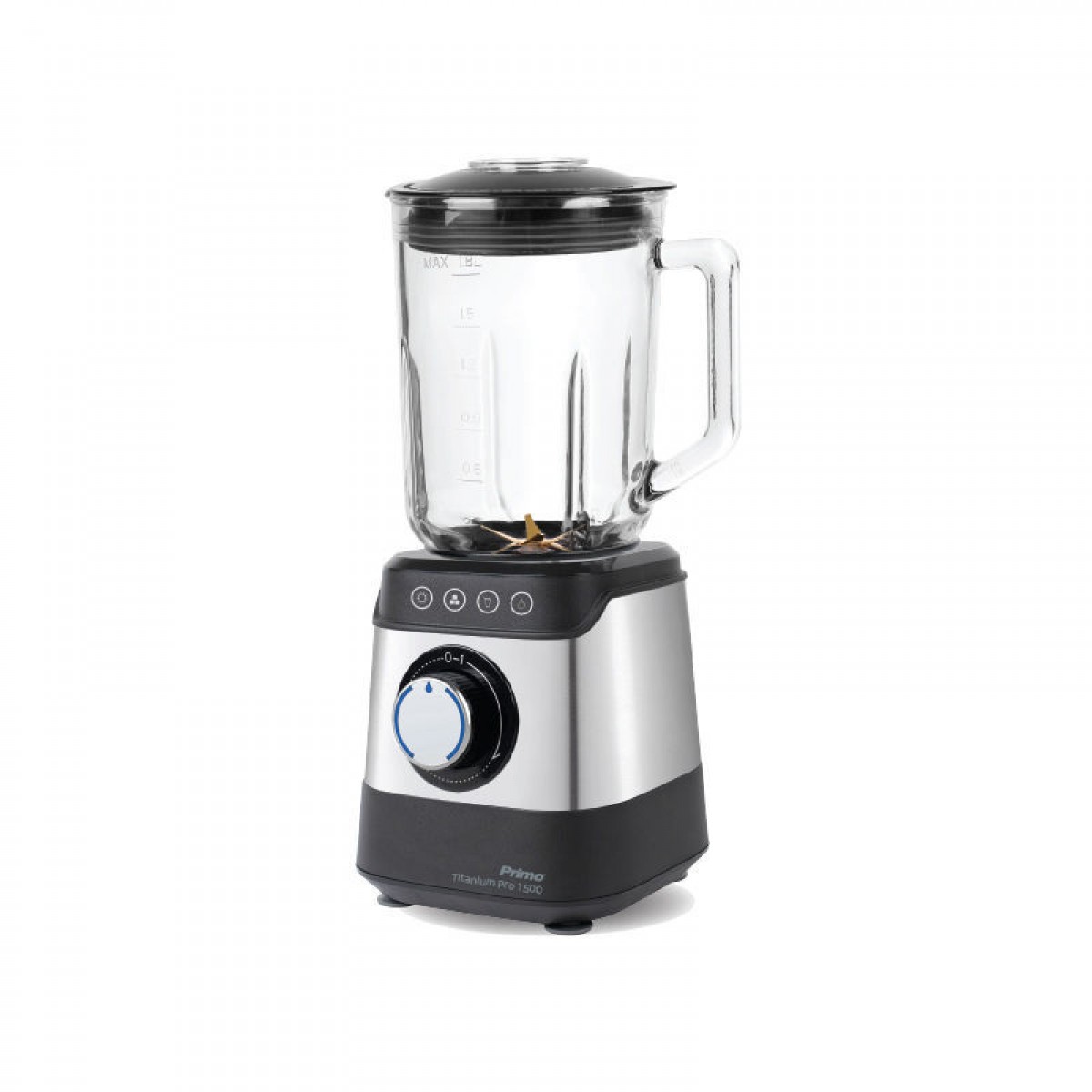 Μπλέντερ PRBL-40502 Primo 1500W 1.8L Titanium Pro 1500 Μαύρο/Inox Μικροσυσκευές