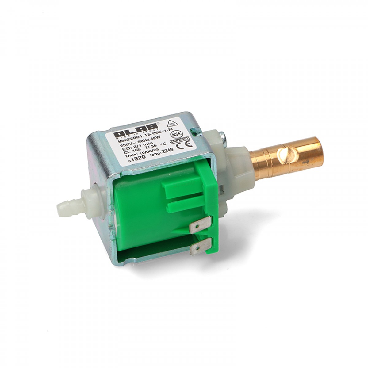 Αντλία Καφετιέρας OLAB 48W 15BAR BRASS Ανταλλακτικά ηλεκτρικών συσκευών