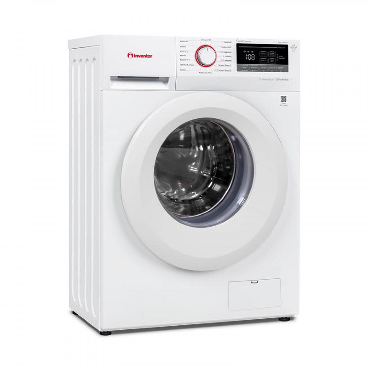 Πλυντήριο Ρούχων Inventor GA1014W 10kg Λευκό  