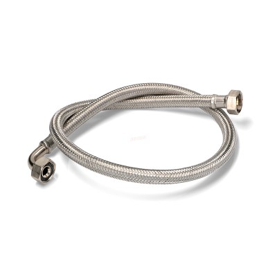 Σπιράλ Παροχής Πλυντηρίου Ρούχων INOX DN13 1000mm Γωνία