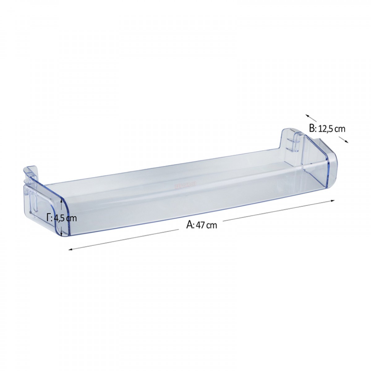 Ράφι Άνω και Μεσαίο Πόρτας Ψυγείου Bosch - Siemens - Pitsos 00707887 Original  