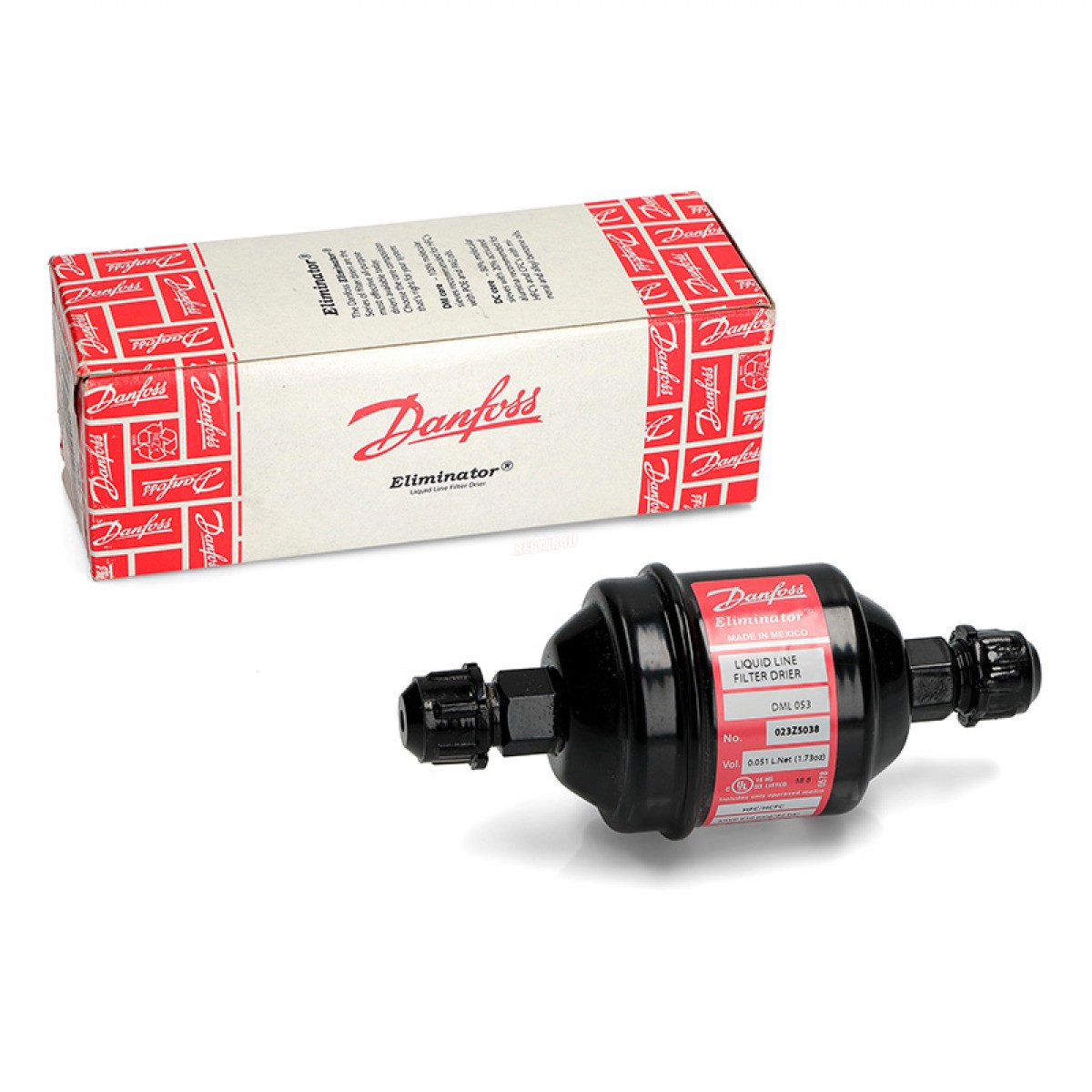 Φίλτρο Επαγγελματικού Ψυγείου DML 053 FLARE 023Z5038 - DANFOSS 