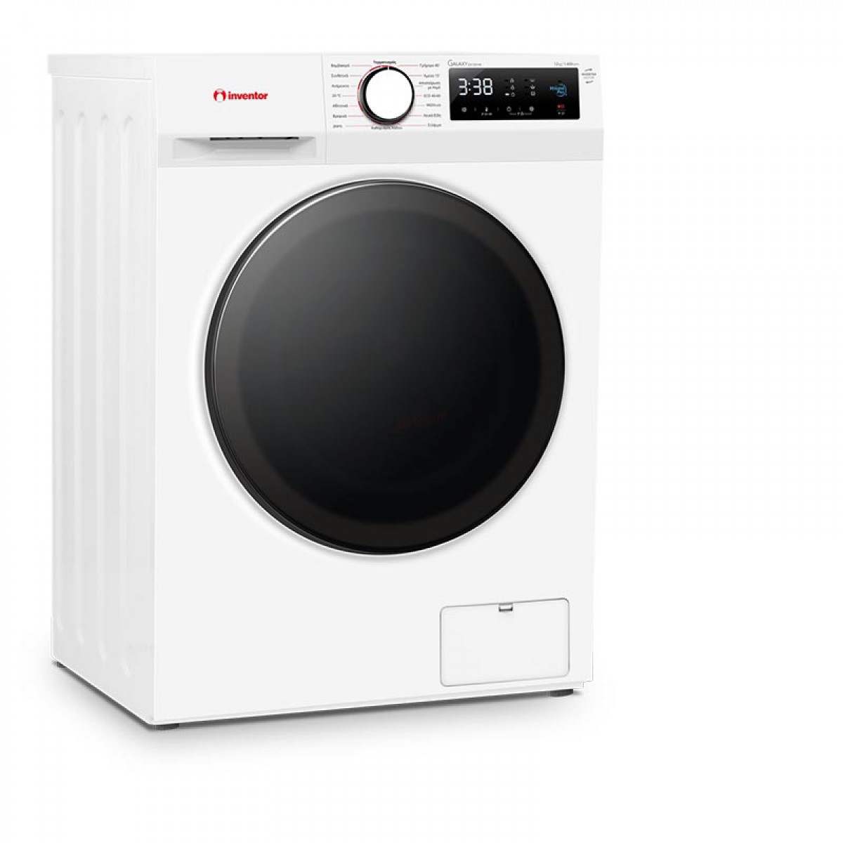 Πλυντήριο Ρούχων Inventor GX12014A 12kg Λευκό  Οικιακές Συσκευές