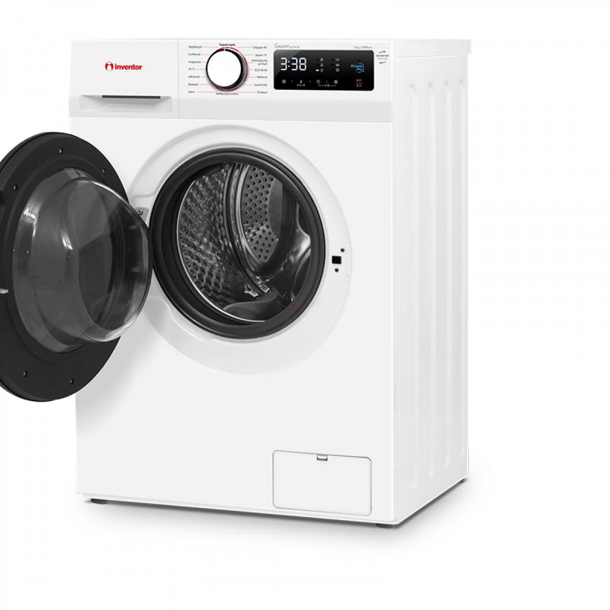 Πλυντήριο Ρούχων Inventor GX12014A 12kg Λευκό  Οικιακές Συσκευές