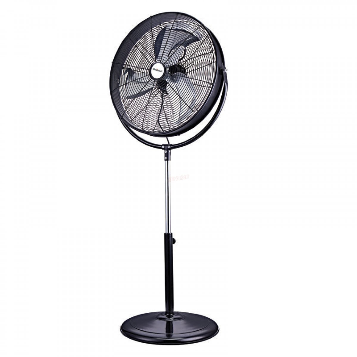 Ανεμιστήρας Ορθοστάτης 18'' 45cm PRSF-80456 Primo Βιομηχανικός Μαύρος 120W Μικροσυσκευές