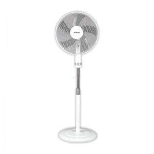 Ανεμιστήρας Ορθοστάτης 16'' 40cm PRSF-80446 Primo Λευκός-Γκρι 5 Φτερά 50W Μικροσυσκευές
