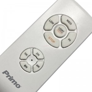 Ανεμιστήρας Οροφής PRCF-80437 Primo DC 56'' 142cm με Τηλεχειριστήριο 1 Φως LED 3 Φτερά Μαύρο/Καφέ Μικροσυσκευές