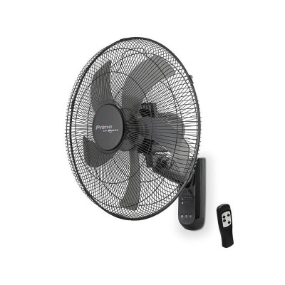 Ανεμιστήρας Τοίχου 15833R Primo 18'' 45cm με Τηλεχειριστήριο Μαύρος