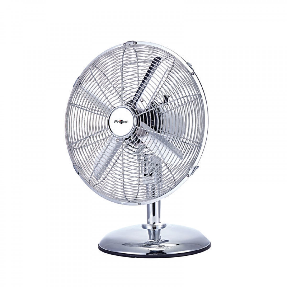 Ανεμιστήρας Επιτραπέζιος PRΤF-80579 Primo 12'' 30cm Μεταλλικός Χρώμιο  Μικροσυσκευές