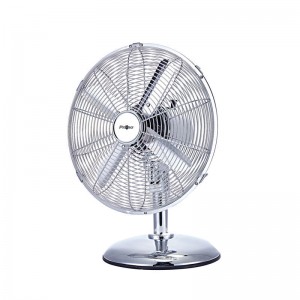 Ανεμιστήρας Επιτραπέζιος PRΤF-80579 Primo 12'' 30cm Μεταλλικός Χρώμιο  Μικροσυσκευές