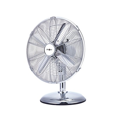 Ανεμιστήρας Επιτραπέζιος PRΤF-80579 Primo 12'' 30cm Μεταλλικός Χρώμιο 