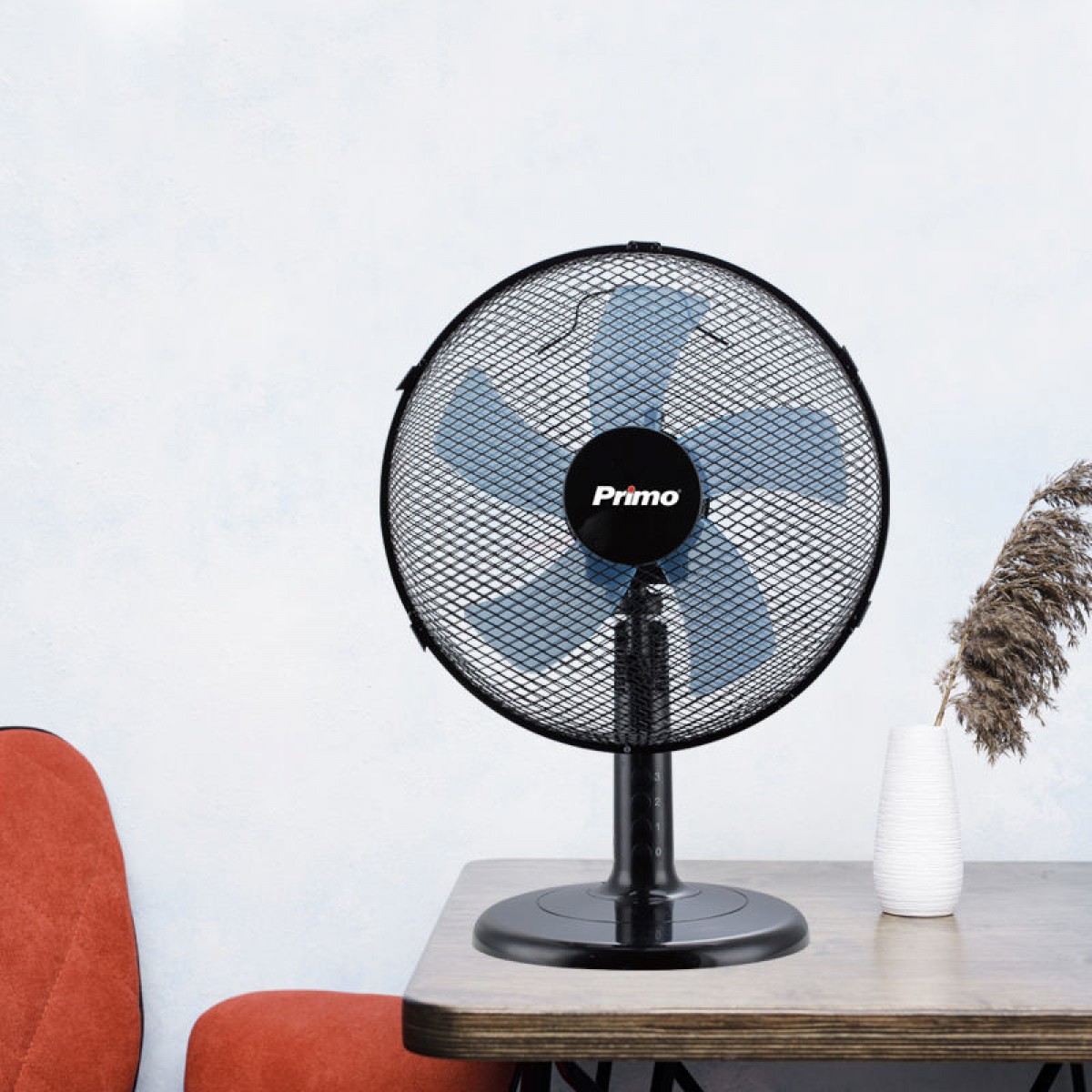 Ανεμιστήρας Επιτραπέζιος PRTF-80508 Primo 12'' 30cm Μαύρος  Μικροσυσκευές