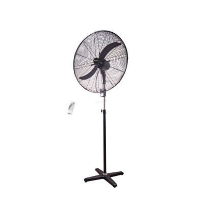 Ανεμιστήρας Ορθοστάτης PRSF-80522 Primo 26'' 65cm Βιομηχανικός με Τηλεχειριστήριο 200W Μαύρος