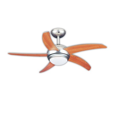 Ανεμιστήρας Οροφής PRCF-80285 Primo 44'' 110cm Με Τηλεχειριστήριο 1 Φως 5 Φτερά Κερασί 