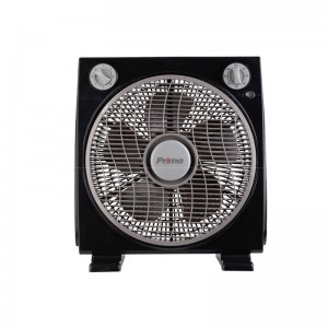 Ανεμιστήρας Box Fan PRBF-80556 Primo 12'' 30cm Μαύρος/ Γκρι  Μικροσυσκευές