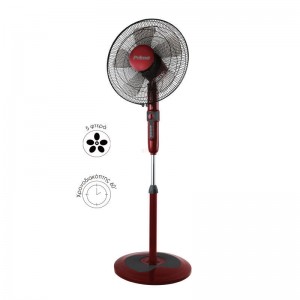 Ανεμιστήρας Ορθοστάτης PRSF-80503 Primo 16'' 40cm Κόκκινο - Μαύρο  Μικροσυσκευές