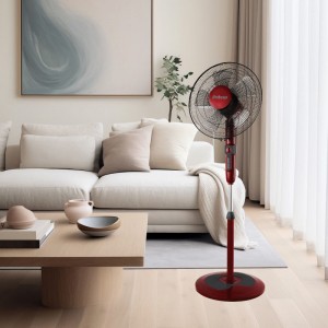 Ανεμιστήρας Ορθοστάτης PRSF-80503 Primo 16'' 40cm Κόκκινο - Μαύρο  Μικροσυσκευές