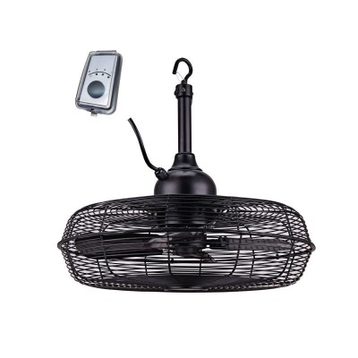 Ανεμιστήρας Οροφής PRCF-80550 Primo 20'' 50cm Βιομηχανικός IP55 100W Μαύρος
