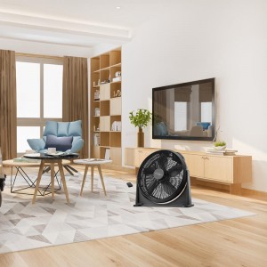 Ανεμιστήρας Box Fan 15880R Primo 20'' 50cm Airmonster Με Τηλεχειριστήριο Μαύρος Μικροσυσκευές