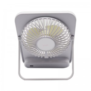 Ανεμιστήρας Mini PRMF-80692 Primo 5'' 12.5cm Επαναφoρτιζόμενος Λευκός Μικροσυσκευές