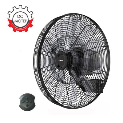 Ανεμιστήρας Τοίχου PRWF-80562 Primo 18'' 45cm Βιομηχανικός DC με Τηλεχειριστήριο Μαύρος