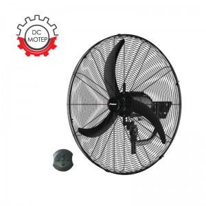 Ανεμιστήρας Τοίχου PRWF-80561 Primo 26'' 65cm Βιομηχανικός DC με Τηλεχειριστήριο Μαύρος Μικροσυσκευές