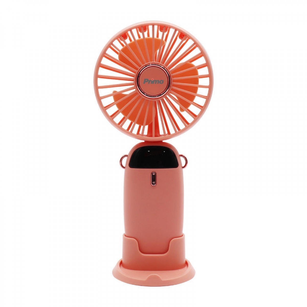 Ανεμιστήρας Mini Χειρός PRMF-80694 Primo 3.5'' 9cm με USB Επαναφορτιζόμενος Ροζ Μικροσυσκευές