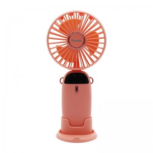 Ανεμιστήρας Mini Χειρός PRMF-80694 Primo 3.5'' 9cm με USB Επαναφορτιζόμενος Ροζ Μικροσυσκευές