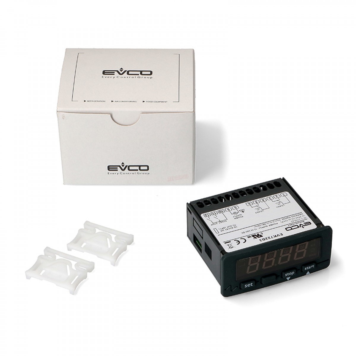 Μετρητής Θερμοκρασίας EVK722D3 12-24V/DC EVCO Original  