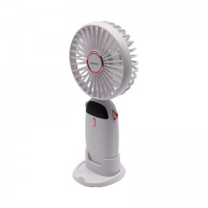 Ανεμιστήρας Mini Χειρός PRMF-80695 Primo 3.5'' 9cm με USB Επαναφορτιζόμενος Λευκός  Μικροσυσκευές